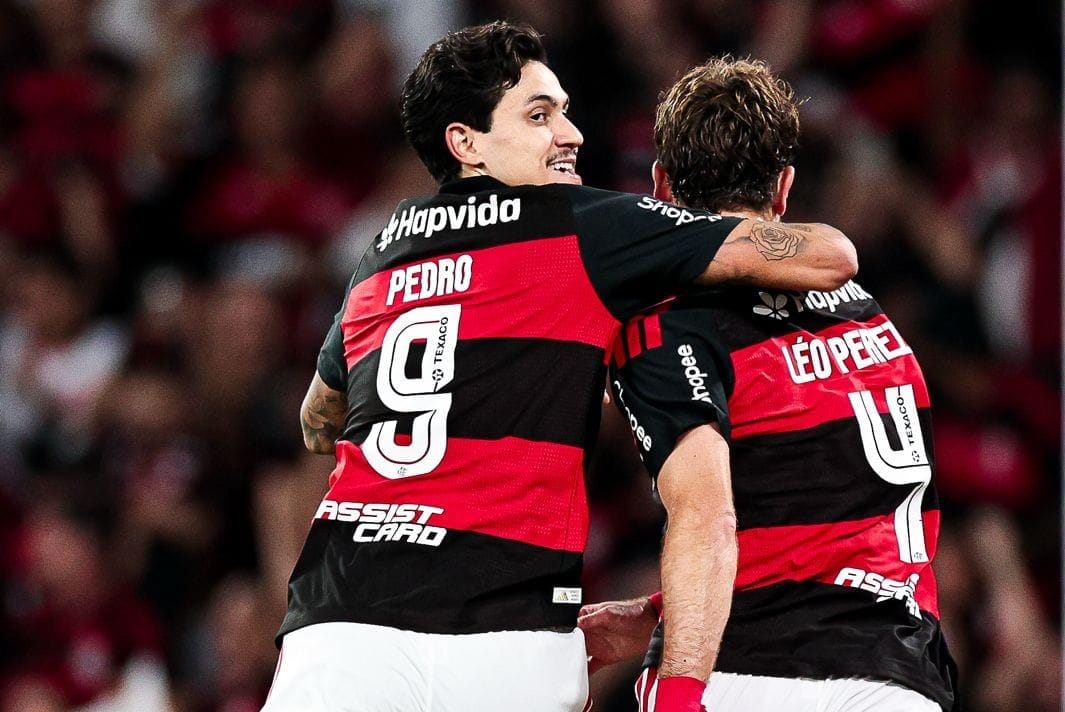 Flamengo Pedro e Léo Pereira