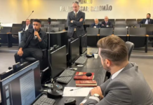 Internacional Victor Gabriel depõe no julgamento no STJD