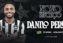 Botafogo apresenta Danilo Pereira e mantém foco em zagueiro para fechar elenco
