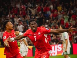 Suíça bate Argélia e avança invicta para as oitavas de final de Copa do Mundo