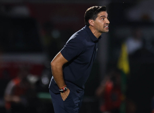 O técnico Abel Ferreira fica furioso com a arbitragem e pede juízes mais experientes nesta reta final da temporada