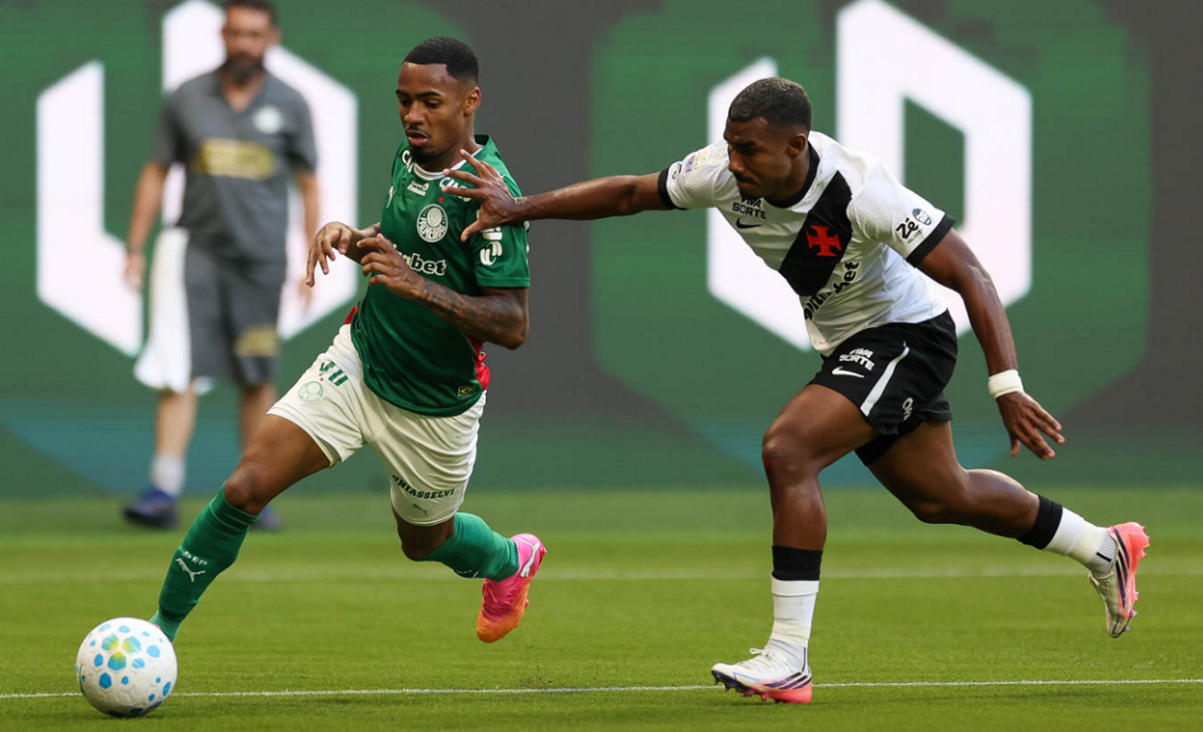 Palmeiras Allan deixa para trás a marcação de Cuiabano