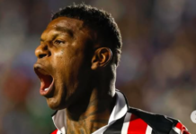 São Paulo vence a batalha contra a altitude, mas ainda não consegue derrotar seu maior problema São Paulo Arboleda comemora gol