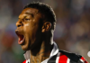 São Paulo Arboleda comemora gol