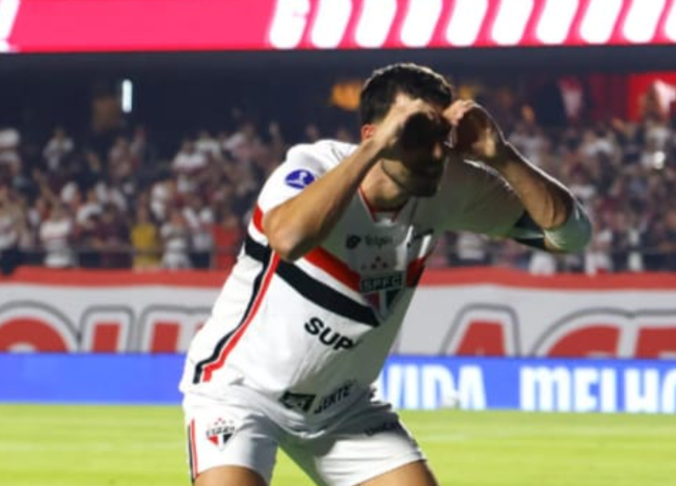 São Paulo Calleri, autor do segundo gol