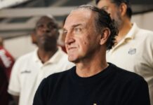 Cuca técnico do Santos