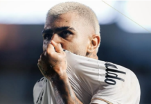 Com o gol 100 de Gabigol, Santos vira sobre o Macará e transforma pressão em vantagem na Sul-Americana Gabigol Santos