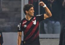 Furacão bate o Vitória, e Copa do Brasil iguala menor produção ofensiva do século na ida das oitavas Copa do Brasil João Cruz comemora o seu gol, que abre o caminho para o Athletico-PR derrotar o vitória na Arena da Baixada