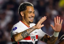 São Paulo leva susto outra vez, mas espanta seus fantasmas e espera o Boca com confiança renovada São Paulo Luciano primeiro gol