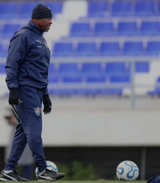 Marcão no treino do Fluminense