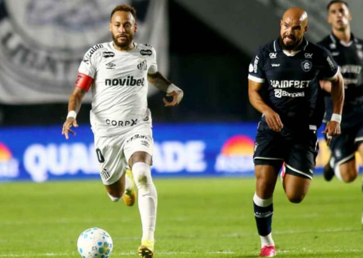 Neymar aposta corrida com Zé Welison, do Remo