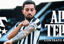 Botafogo renova com o lateral-esquerdo Alex Telles até fim de 2028