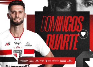 São Paulo anuncia zagueiro Domingos Duarte, livre no mercado, resolve dívida com a Lazio e empresta Tapia à MLS