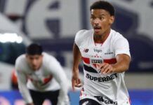 São Paulo acerta empréstimo do volante Hugo Leonardo para o futebol japonês