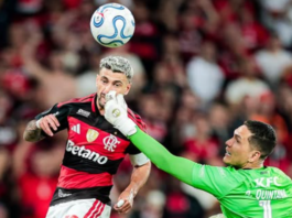 Nova proposta da CBF sobre jogadores estrangeiros no futebol brasileiros é retrocesso em todos os sentidos Flamengo Arrascaeta e o goleiro Quintana e marca o gol que garante a classificação do Rubro-Negro