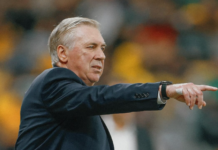 Assistir ao Brasil e depois à Espanha escancara um abismo: hoje, não são seleções do mesmo nível Brasil Carlo Ancelotti gesticula para mostrar o posicionamento aos jogadores durante o amistoso contra a Austrália