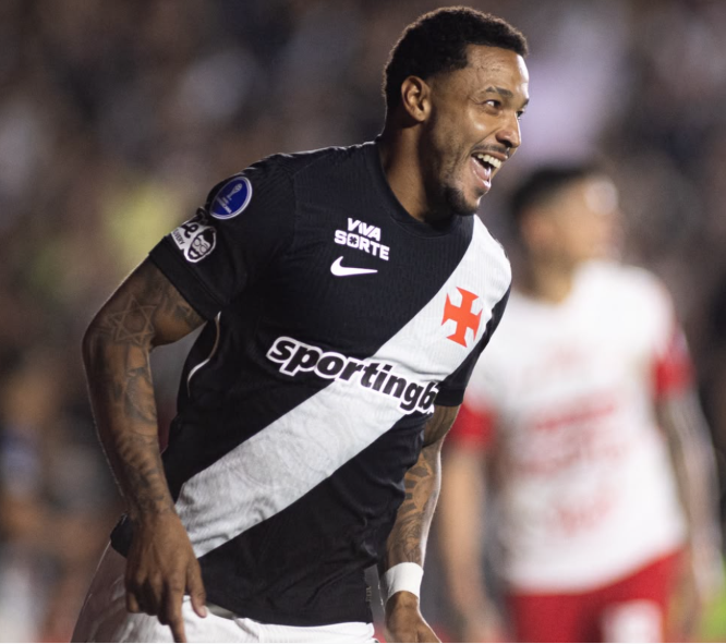 Brasil David abre o caminho para a conquista da classificação do Vasco à semifinal da Copa Sul-Americana