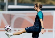 Do trauma mundial ao primeiro grande teste europeu: Filipe Luís mede ascensão diante do PSG Filipe Luís no treino do Monaco