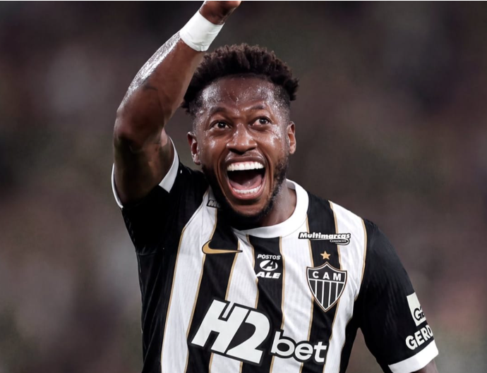 Galo Fred comemora o gol da virada