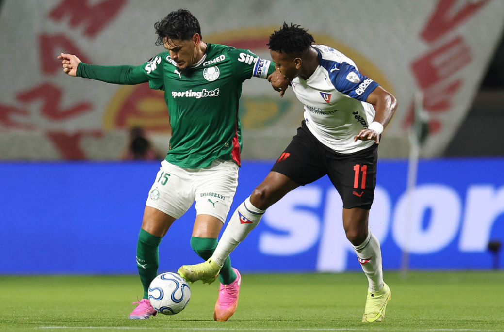 Palmeiras Gustavo Gómez e Michael Estrada