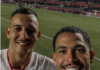 São Paulo Iago (esq.) e Luciano, jogadores do São Paulo