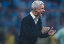 Luís Castro, treinador do Grêmio